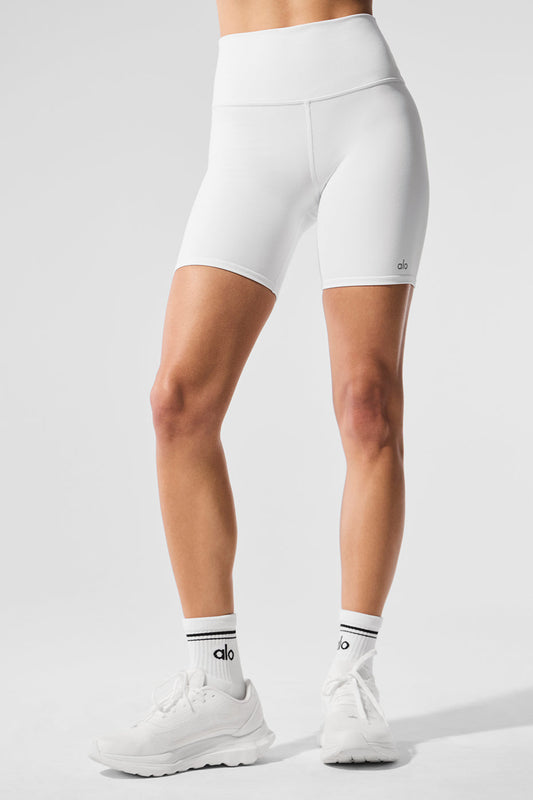 High-waisted cycling shorts 7